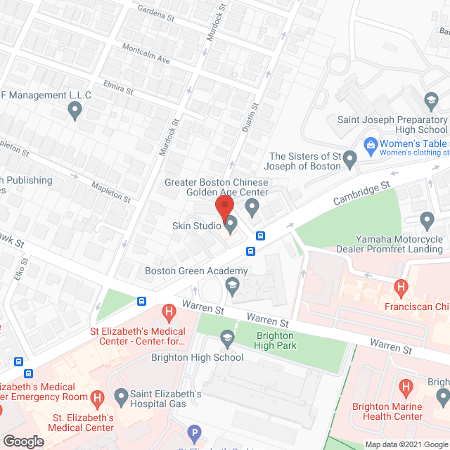 Personal-Touch Home Care-Mass in google map
