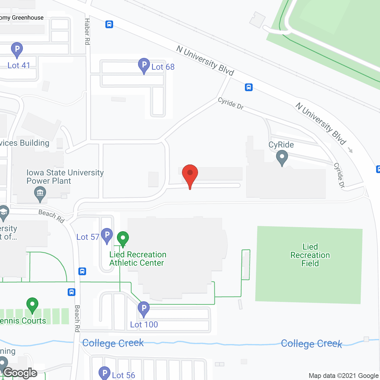 Northridge Village in google map