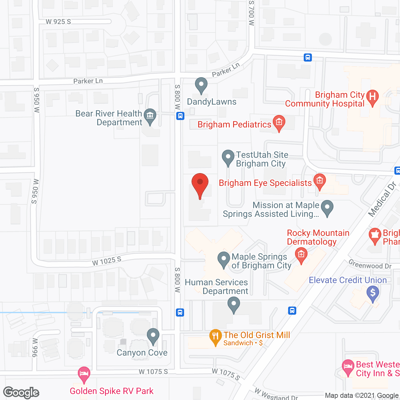 The Gables Assisted Living and Memory Care of Brigham City in google map