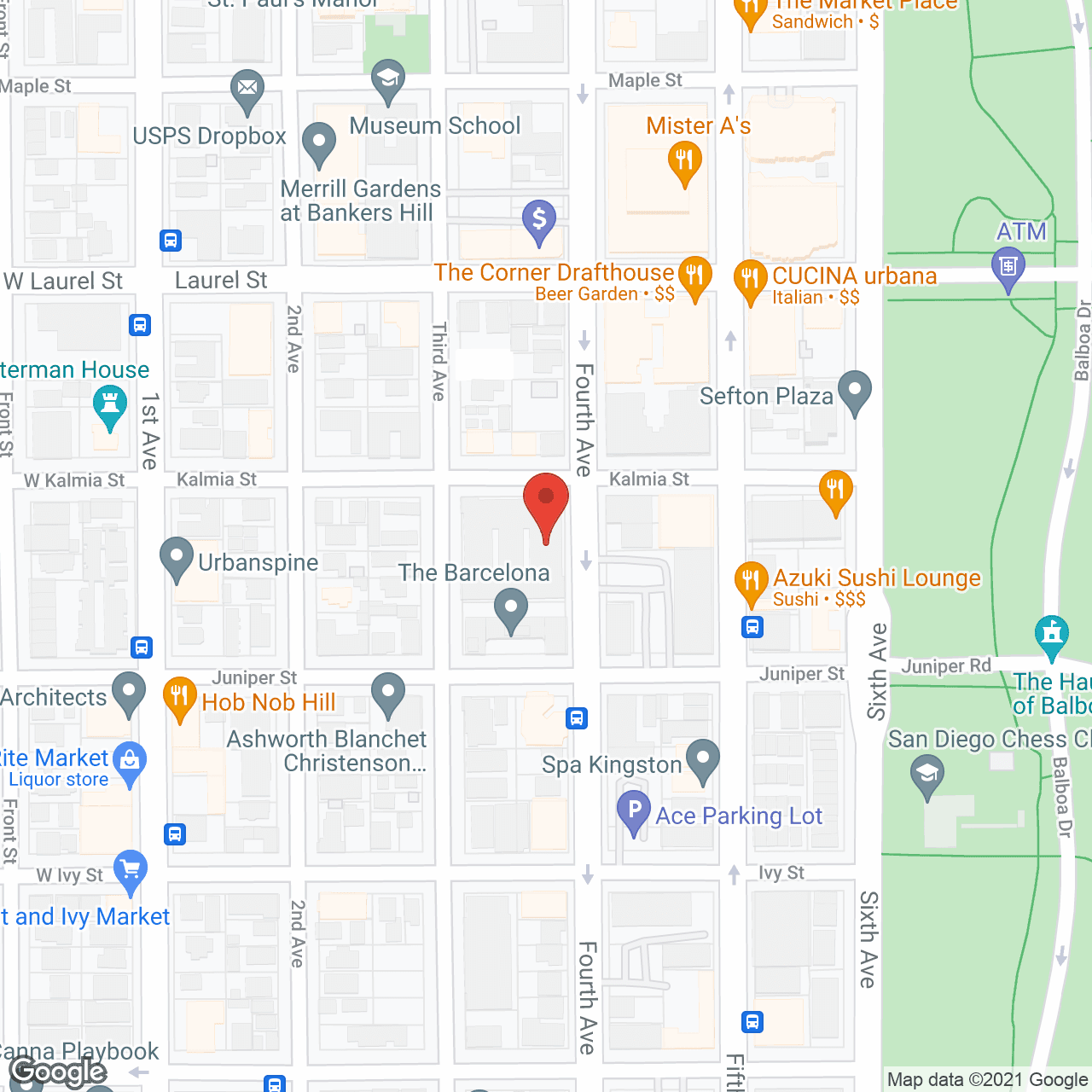 St. Paul's Villa in google map