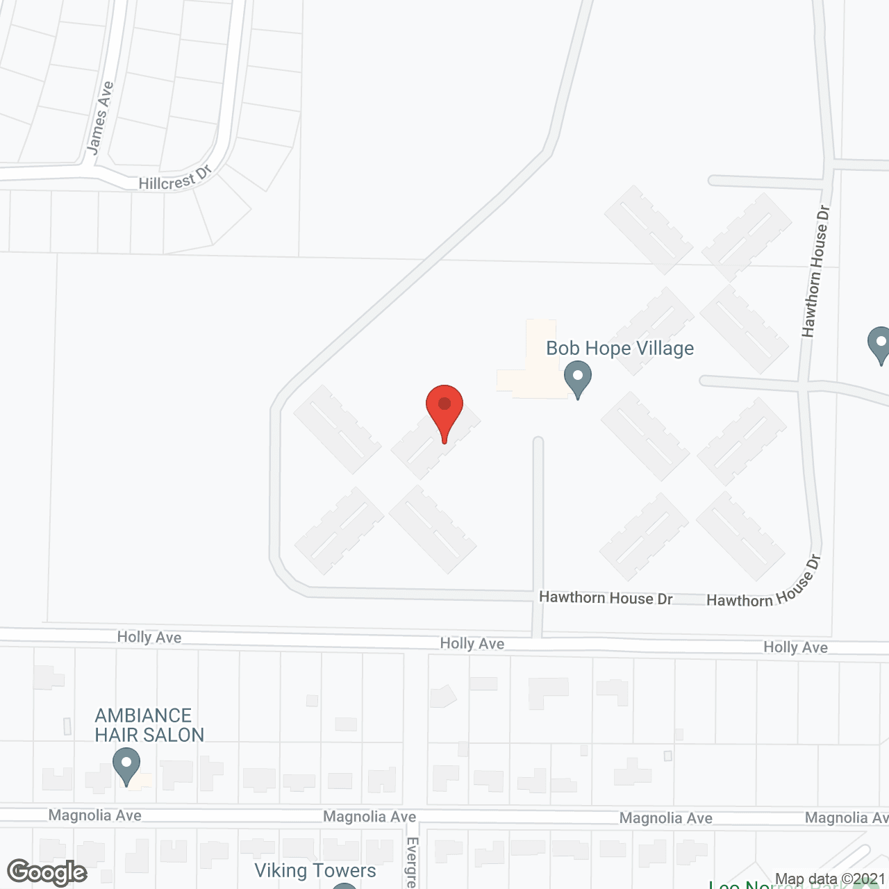 Air Force Enlisted Village in google map