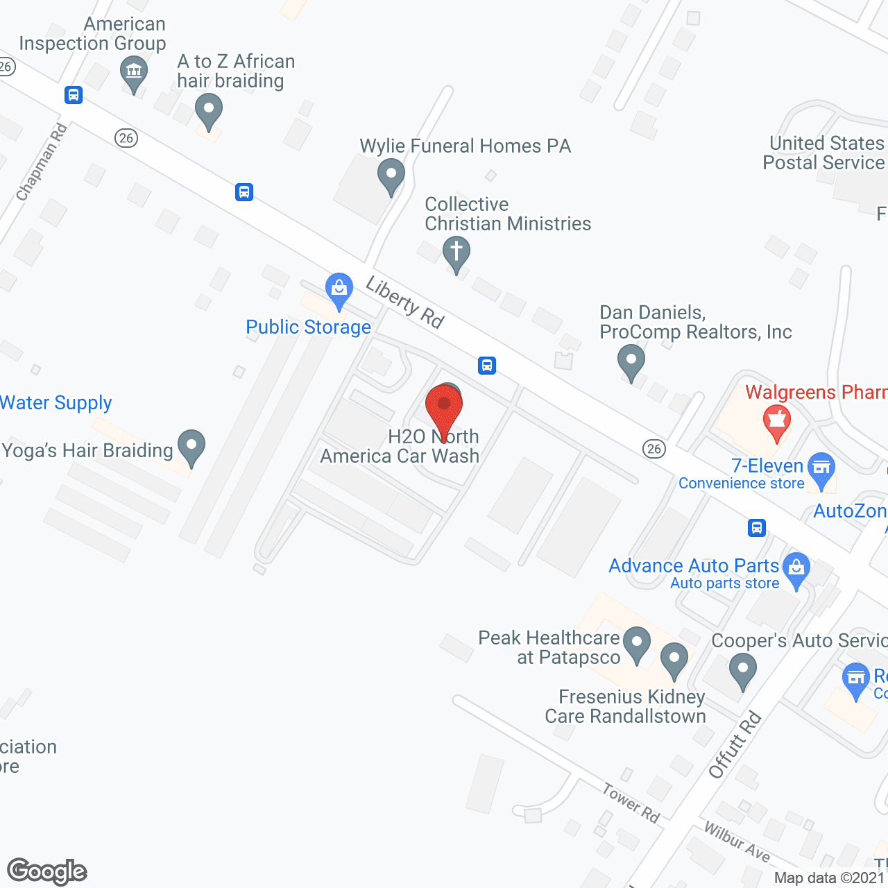 Comfort First in google map